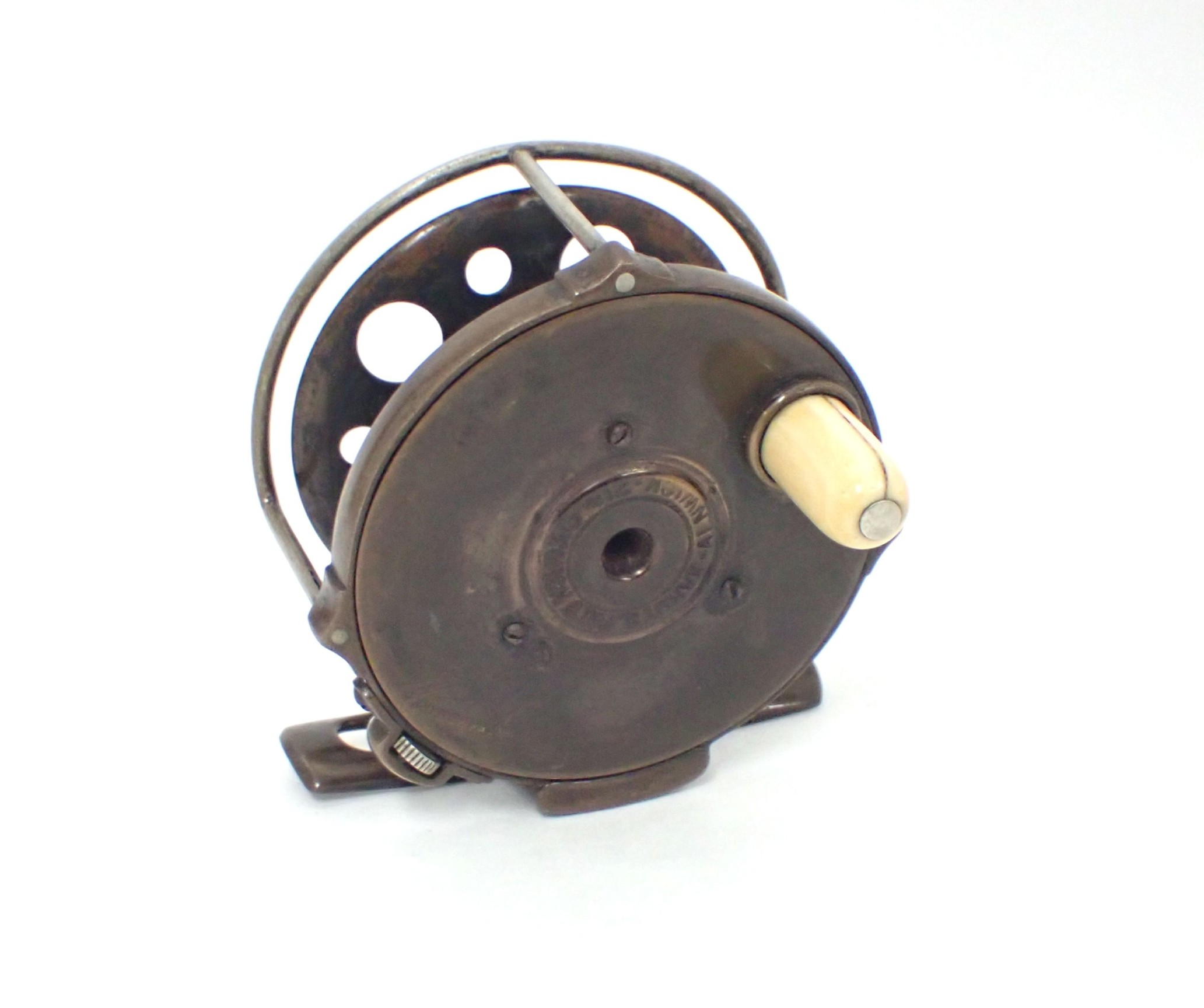 Early Brass Hardy Perfect Trout Reel - American Museum Of Fly Fishing
