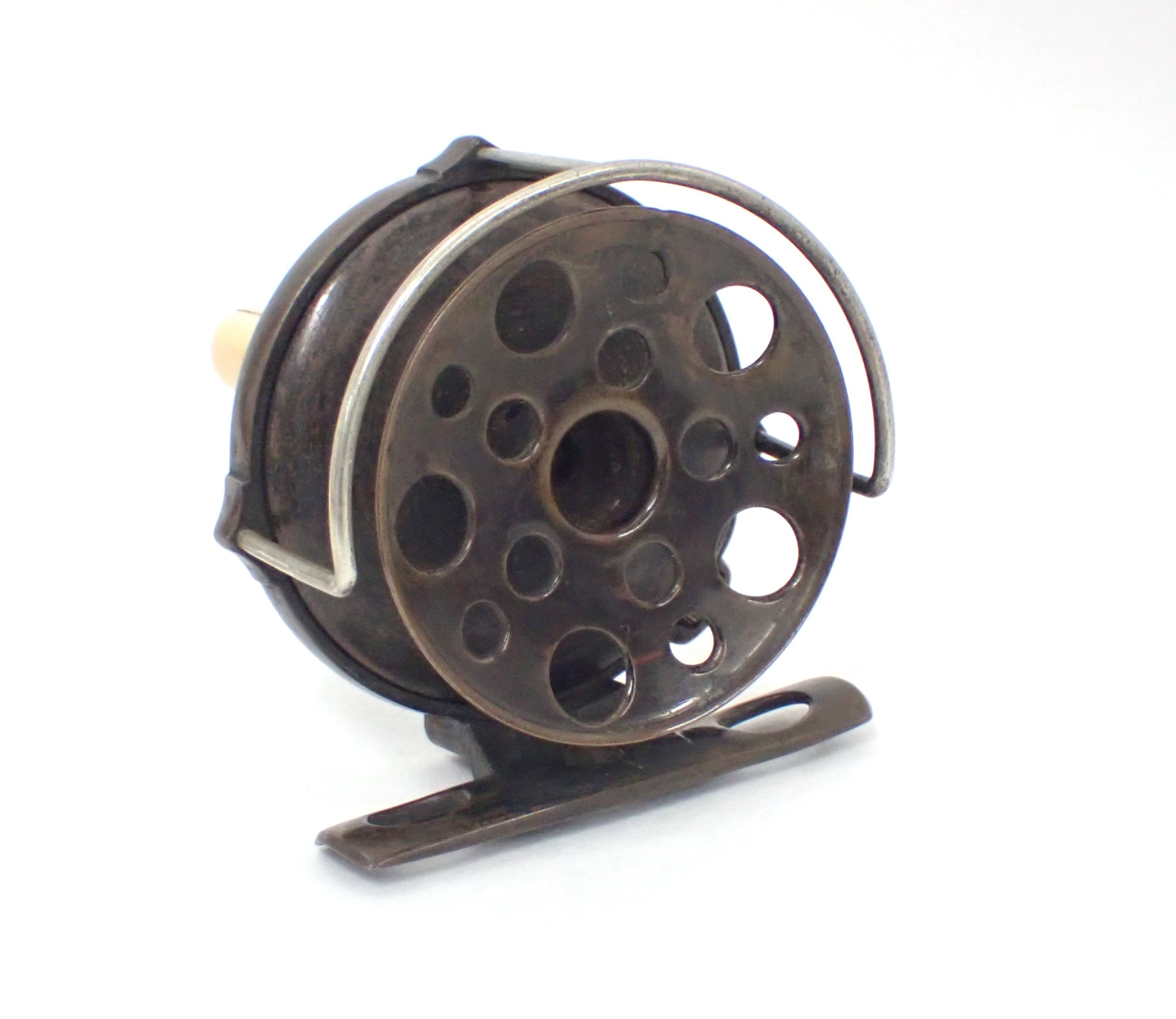 Early Brass Hardy Perfect Trout Reel - American Museum Of Fly Fishing