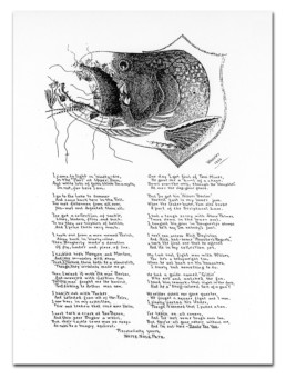 A line drawing of White Nose Pete accompanies the text of the poem.