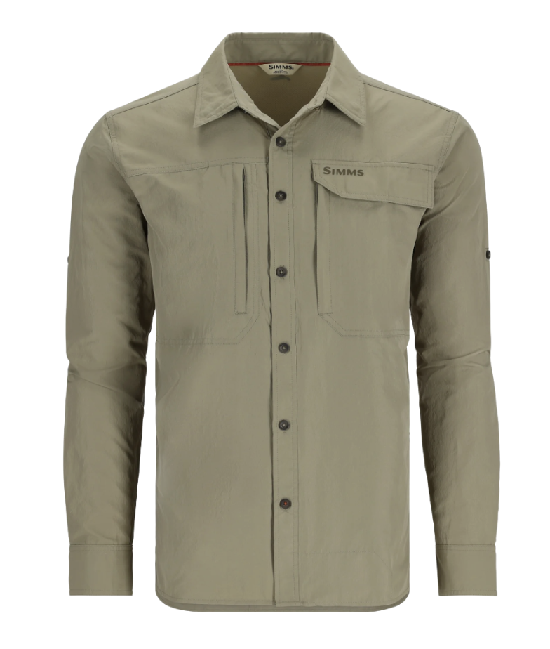 AMFF Logo Simms Guide Shirt - American Museum Of Fly Fishing